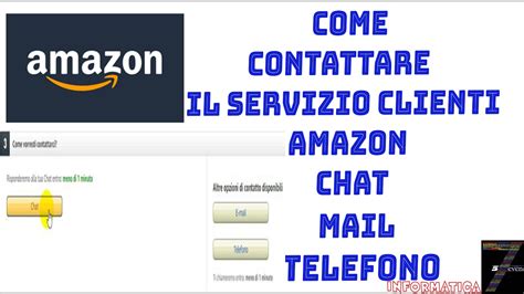 amazon area clienti.